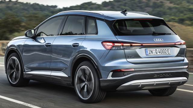 Exterior del Audi Q4 e-tron