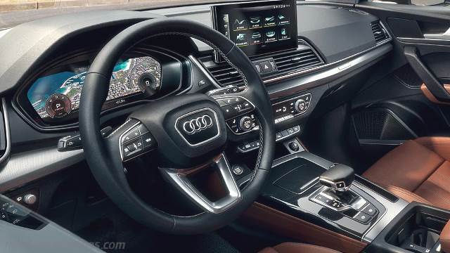 Detalle interior del Audi Q5