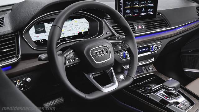 Detalle interior del Audi Q5 Sportback