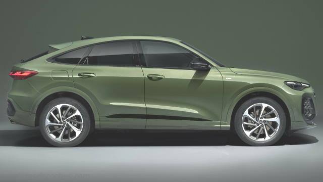 Detalle exterior del Audi Q5 Sportback
