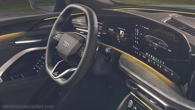 Detalle interior del Audi Q5 Sportback