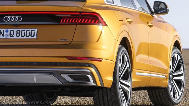 Exterior del Audi Q8