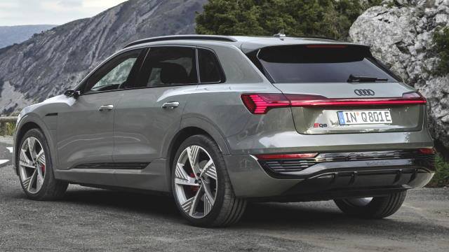 Exterior del Audi Q8 e-tron