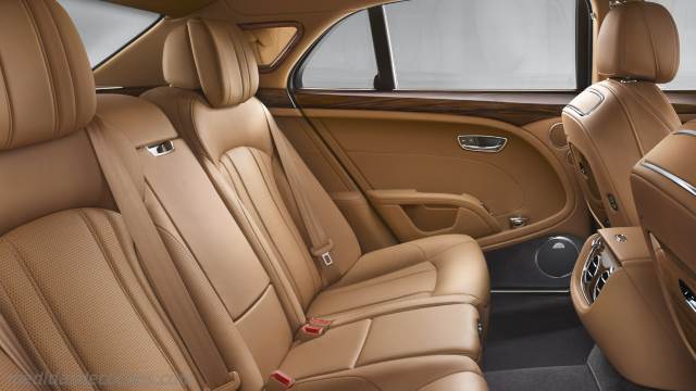 Detalle interior del Bentley Mulsanne