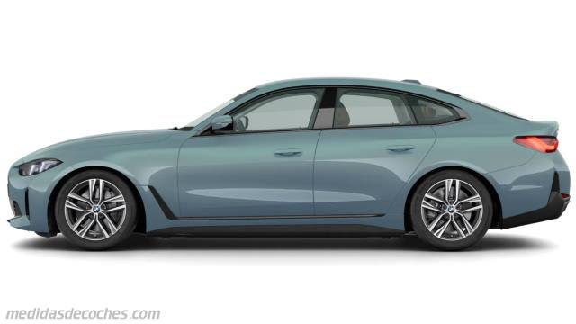 Detalle exterior del BMW i4