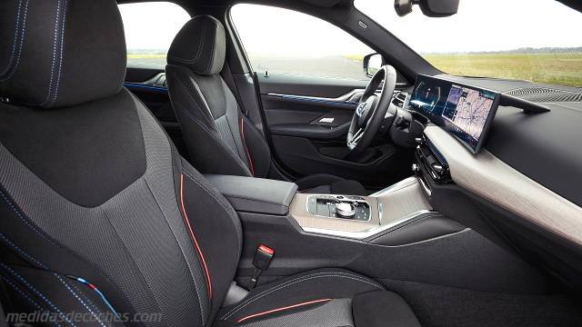 Detalle interior del BMW i4