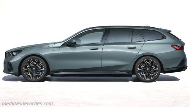 Detalle exterior del BMW i5 Touring