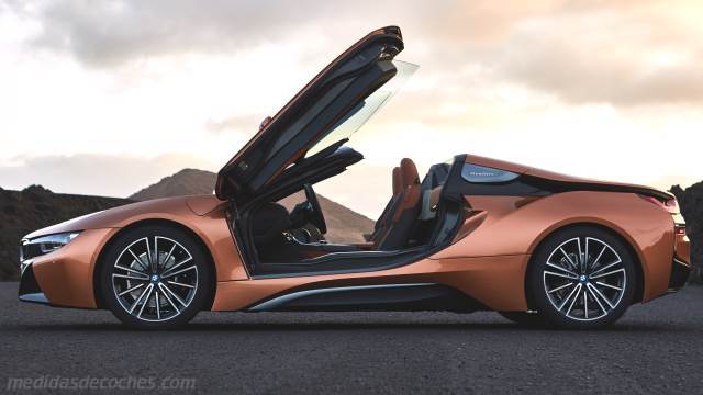 Exterior del BMW i8 Roadster