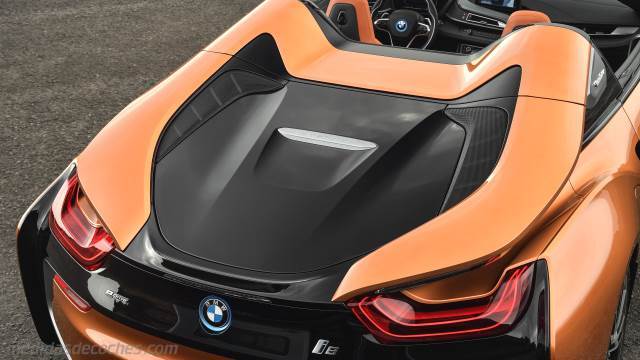 Detalle exterior del BMW i8 Roadster