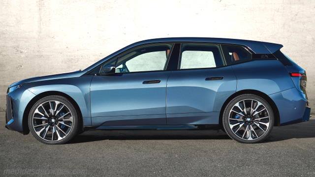 Detalle exterior del BMW iX