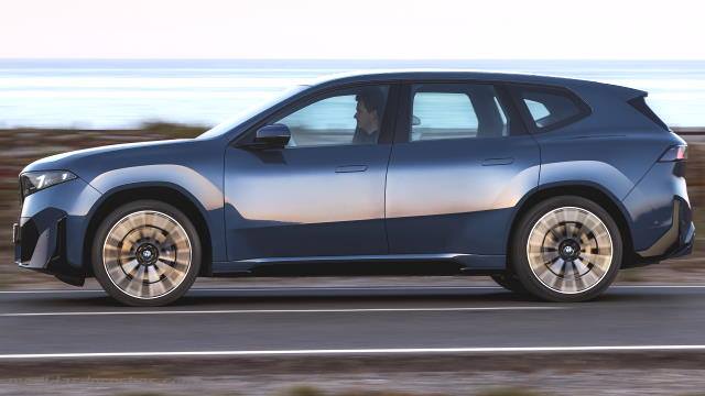 Detalle exterior del BMW iX3