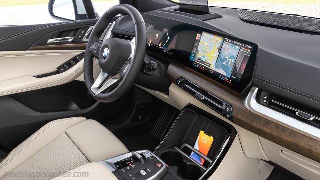 Detalle interior del BMW Serie 2 Active Tourer
