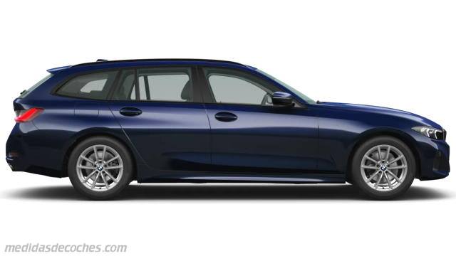 Detalle exterior del BMW Serie 3 Touring