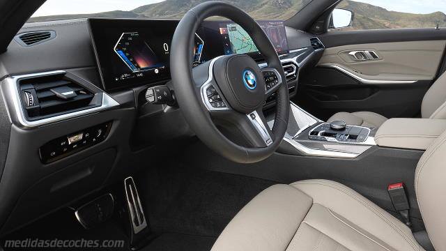 Detalle interior del BMW Serie 3 Touring