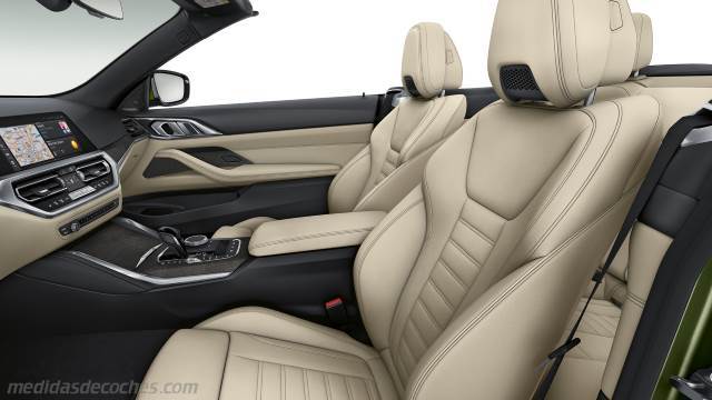 Detalle interior del BMW Serie 4 Cabrio