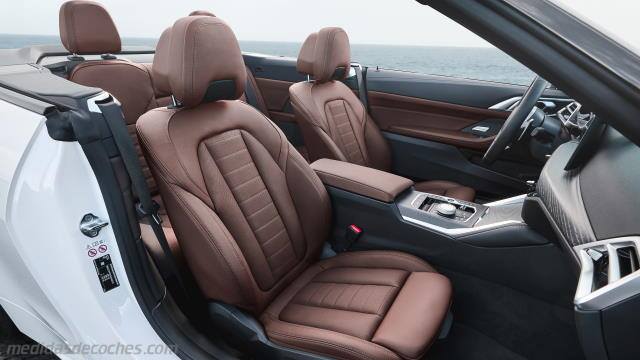 Detalle interior del BMW Serie 4 Cabrio