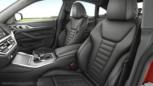 Detalle interior del BMW Serie 4 Gran Coupé