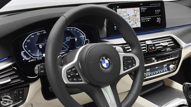 Detalle exterior del BMW Serie 5 Berlina