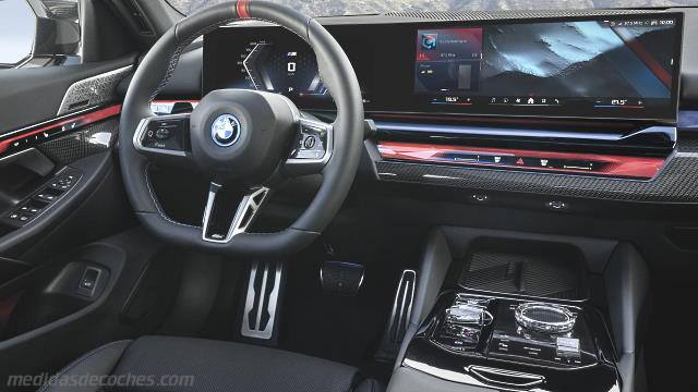Detalle interior del BMW Serie 5 Berlina
