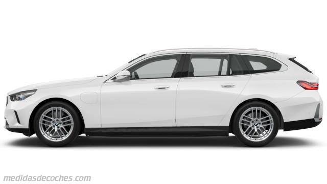 Detalle exterior del BMW Serie 5 Touring