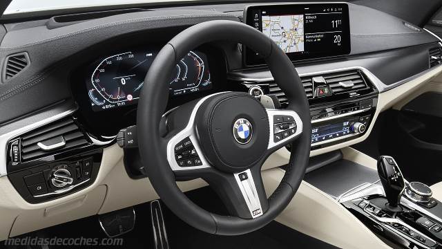 Detalle interior del BMW Serie 6 Gran Turismo
