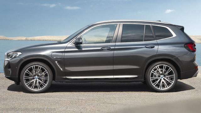 Detalle exterior del BMW X3