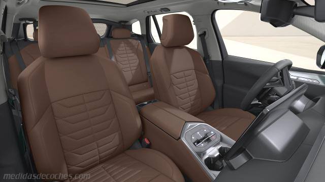 Detalle interior del BMW X5