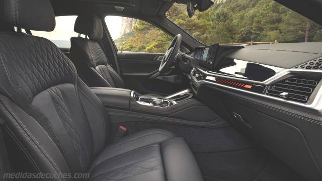 Detalle interior del BMW X6