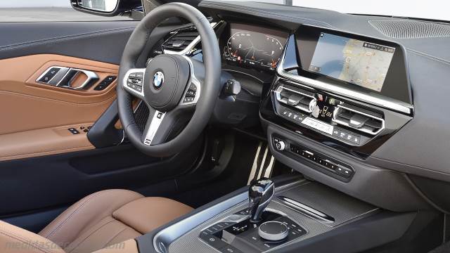 Detalle interior del BMW Z4