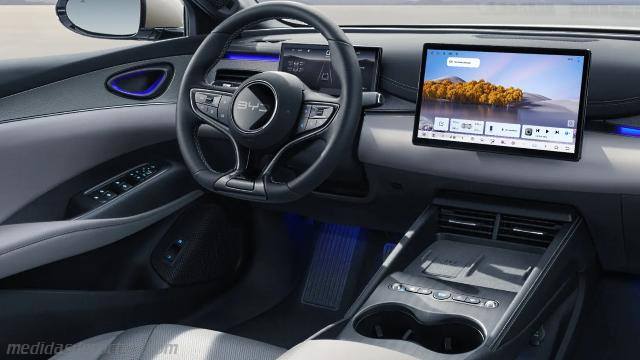 Detalle interior del BYD Seal 6 Touring