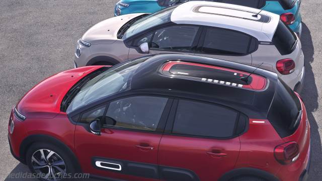 Detalle exterior del Citroen C3