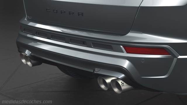 Detalle exterior del CUPRA Ateca