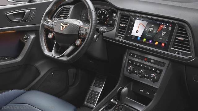 Detalle interior del CUPRA Ateca