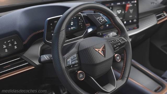 Detalle interior del CUPRA Born