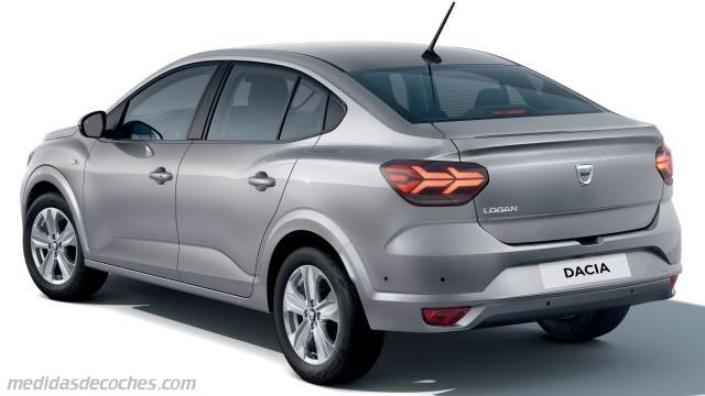 Exterior del Dacia Logan