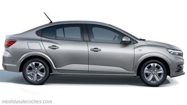 Detalle exterior del Dacia Logan