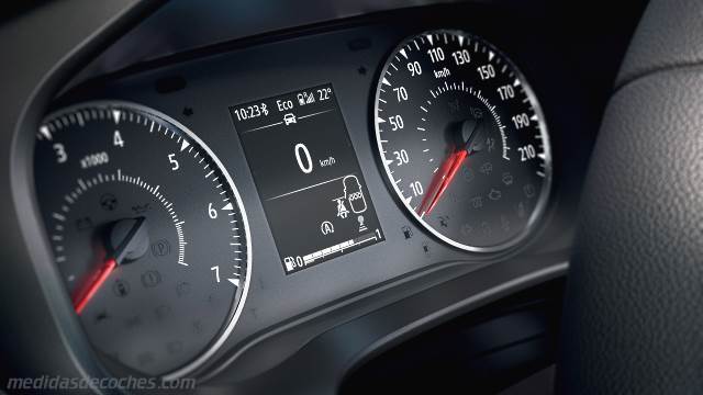 Detalle interior del Dacia Logan