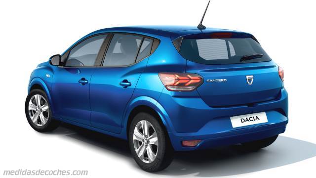 Exterior del Dacia Sandero
