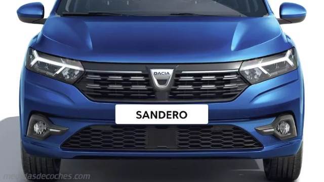 Detalle exterior del Dacia Sandero