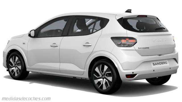 Exterior del Dacia Sandero