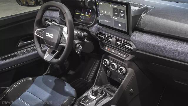 Detalle interior del Dacia Sandero