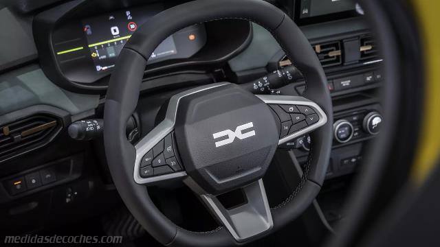 Detalle interior del Dacia Sandero Stepway