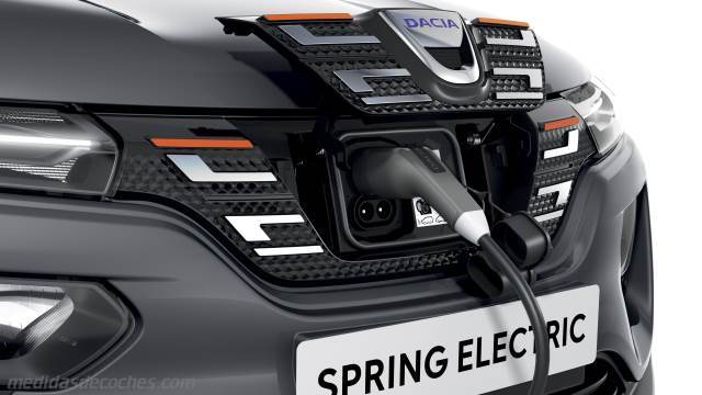 Detalle exterior del Dacia Spring