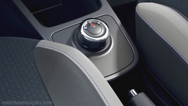 Detalle interior del Dacia Spring