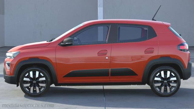 Exterior del Dacia Spring