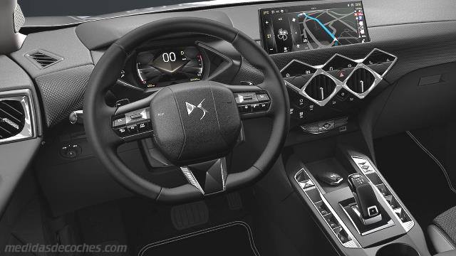 Detalle interior del DS DS3