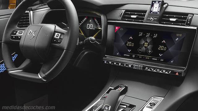 Detalle interior del DS DS7 Crossback