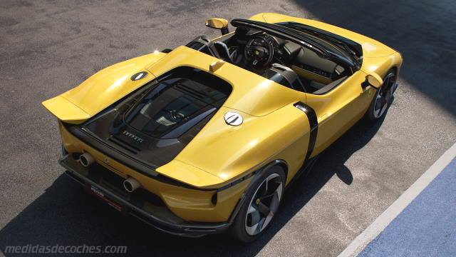 Detalle exterior del Ferrari 849 Testarossa Spider