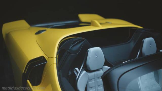Detalle interior del Ferrari 849 Testarossa Spider