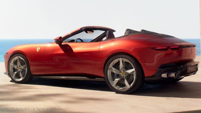 Exterior del Ferrari Amalfi Spider